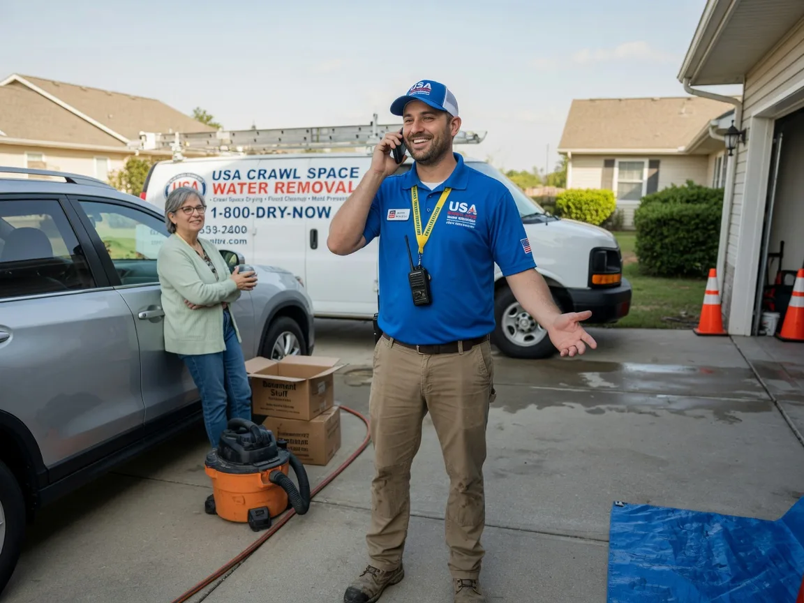 Crawl Space Water Removal California City, CA FAQs
